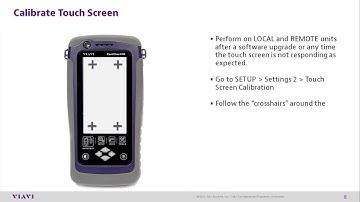 Viavi / JDSU 10G and 40G Certifier Testing General care and settings