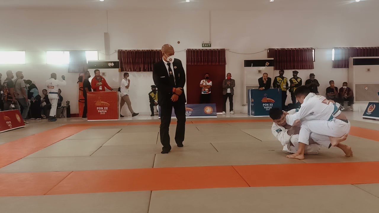 PON XX Papua JUJITSU Newaza Putra Jabar Vs DKI