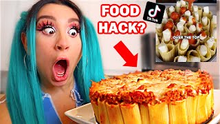 TESTING VIRAL TIK TOK FOOD HACKS *THEY REALLY WORK!?!*