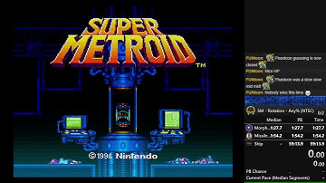 Super Metroid - Rotation any% PB