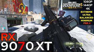 RX 9070 XT + 9800X3D - Call Of Duty: Modern Warfare 4 (Beta)