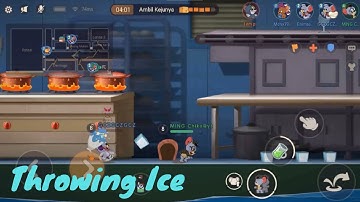 Throw Ice on friends in Classic Mode - Tom and Jerry Chase (S3)