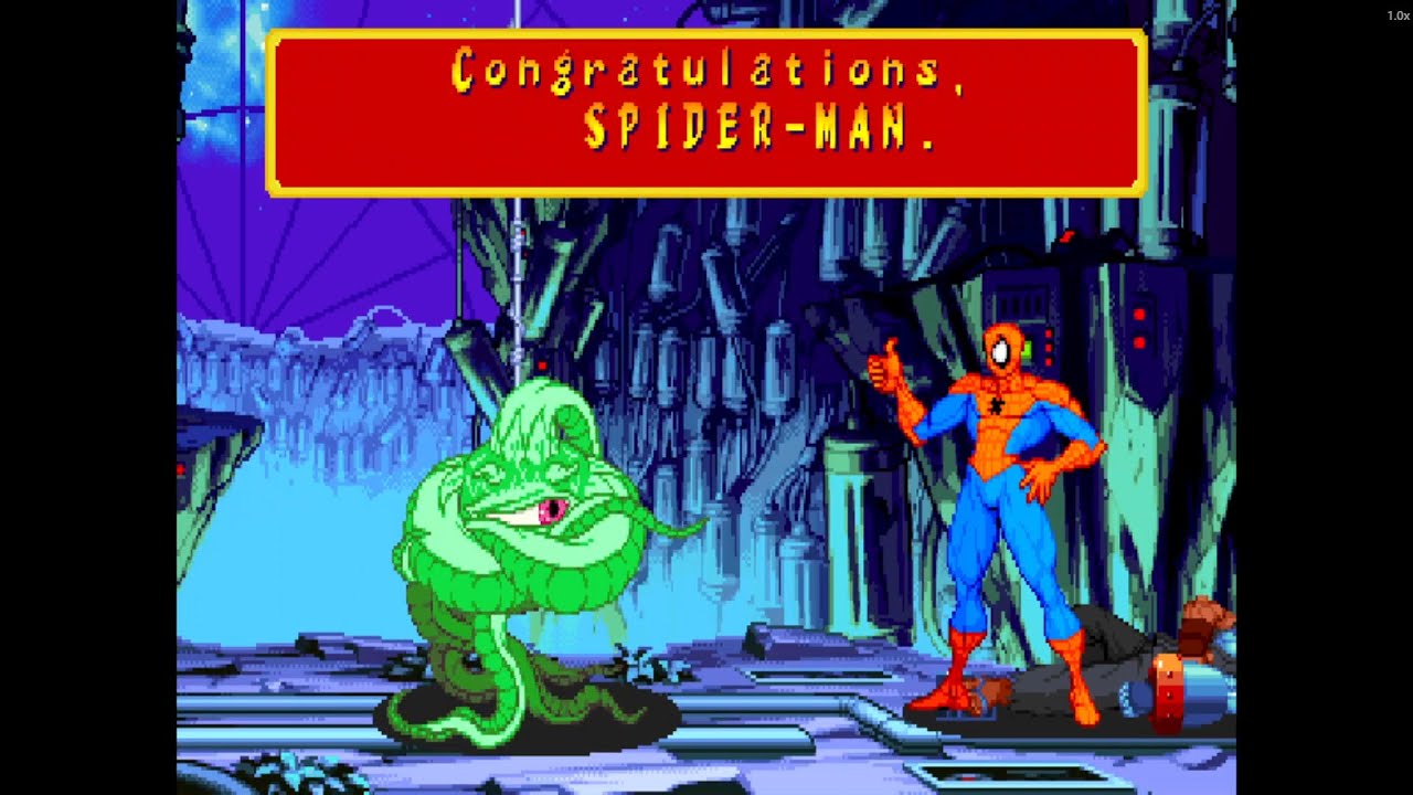 SPIDER-MAN & SHUMA-GORATH — Webs and Chaos! | Marvel Super Heroes vs Street Fighter Retro Tag