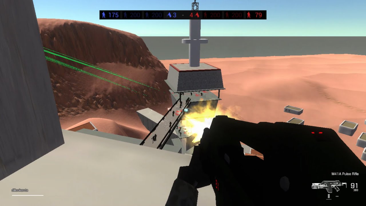 Alien Hoard Ravenfield alien hoard fortress defence - YouTube