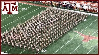 Fightin’ Texas Aggie Band Halftime Drill - Texas A&M vs Texas
