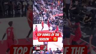 Top Dunks of the Season 🔨😱 #shorts