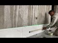 Project of Building Ceramic Tiles On Bedroom Walls In Traditional Way Fast And Accurate Construction