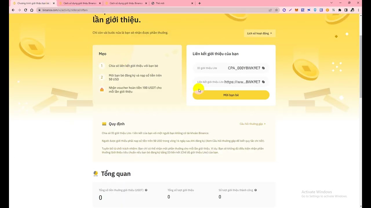 Airdrop Hot Kèo tiền tươi nhận voucher hoàn tiền 100 USDT Từ Sàn