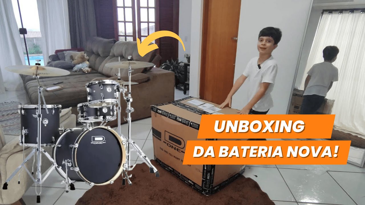 Unboxing da Bateria Nova - D ONE Rocket DR18