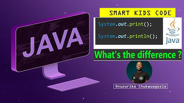 Smart Kids Code: #38 System.out.println() vs. system.out.print() - Mastering the Print