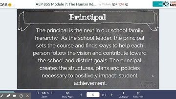 AEP 855 Module 7:  The Human Resource Frame of Leadership