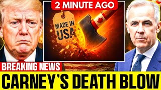 CANADA STRIKES AGAIN – MARK CARNEY Just Crushed Trump’s Empire