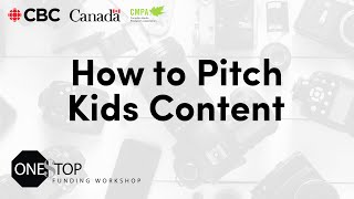 May 7th, 2024: Let's Get Pitched - KIDs Content : One Stop Business Workshop