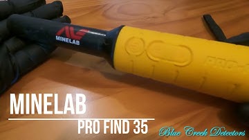 HOW TO adjust the MineLab PROFIND 35 sensitivity settings!