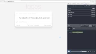 Persist state on page reloading