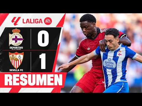 Deportivo de A Coruna vs Sevilla 0-1 Resumen | LaLiga 2026/2027