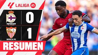 Deportivo de A Coruna vs Sevilla 0-1 Resumen | LaLiga 2026/2027