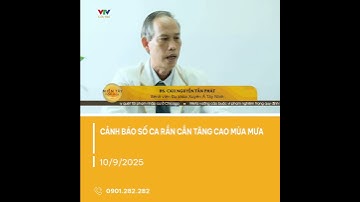 Số ca bị rắn cắn tăng cao vào mùa mưa, không ít ca bị cắn bởi rắn lục đuôi đỏ | VTV CẦN THƠ