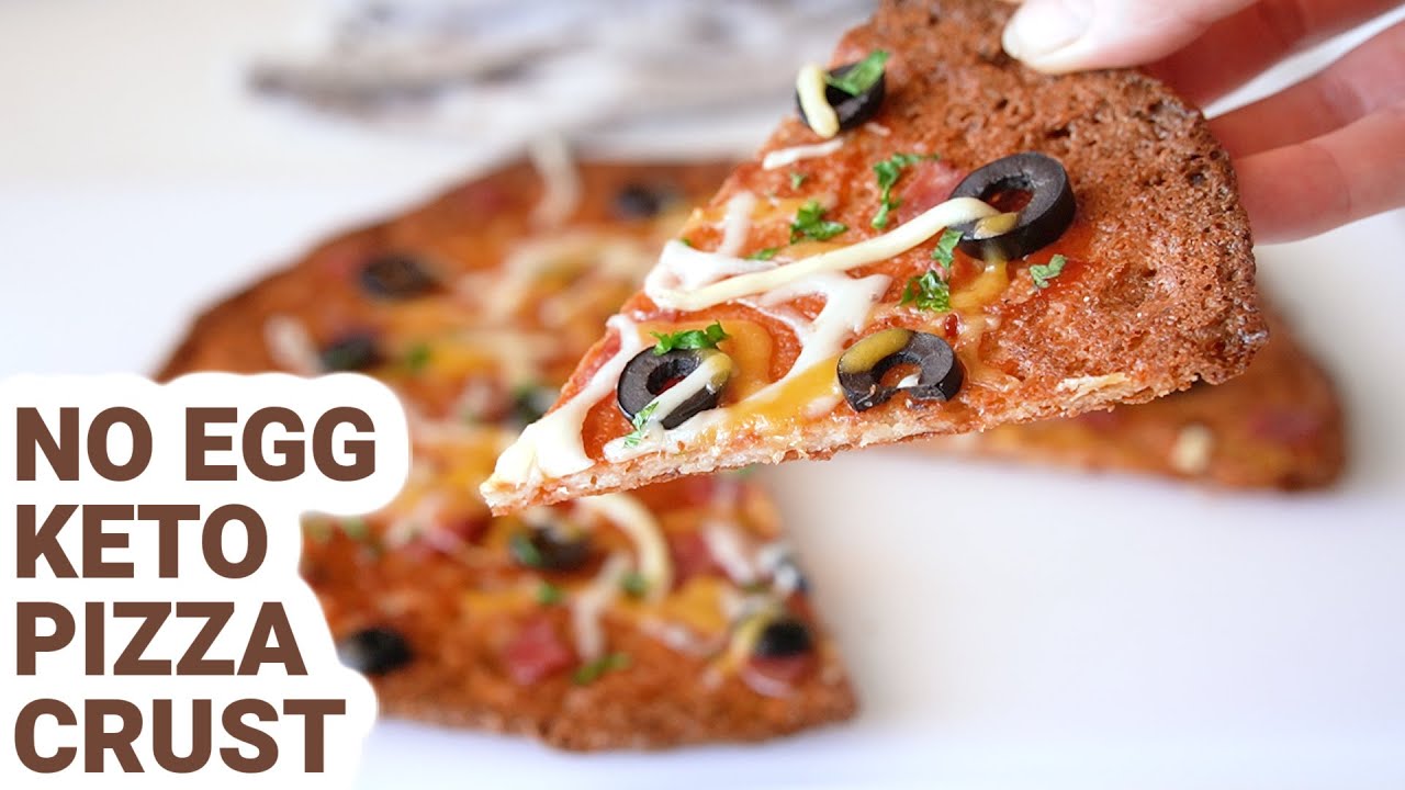 Almond Flour Fat Head Pizza Crust (No Eggs) YouTube