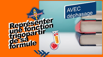 SUP - REPRESENTER une fonction trigo AVEC DEPHASAGE