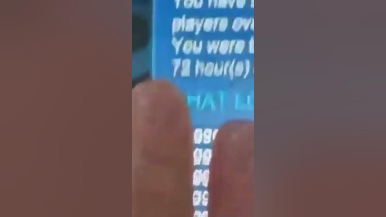 I said gg 5 times, now im banned. YouTube