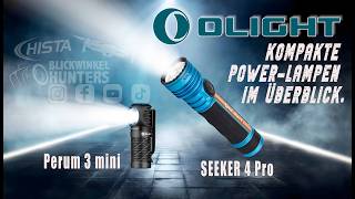 Olight Seeker 4 Pro & Perum 3 Mini. Kompakte Power-Lampen im Überblick.