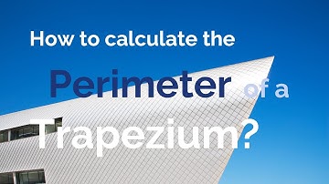 How to calculate the perimeter of a trapezium?