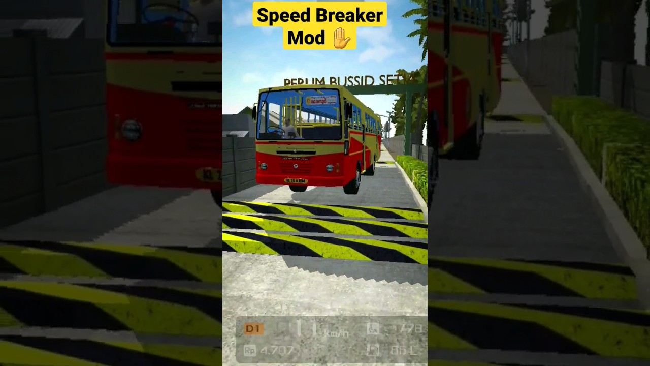 Bussid Speed breaker Mod 