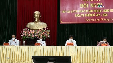 Tổ Đại biểu số 4 HĐND thành phố Vũng Tàu tiếp xúc cử tri phường 9 và Thắng Nhất | BRTgo