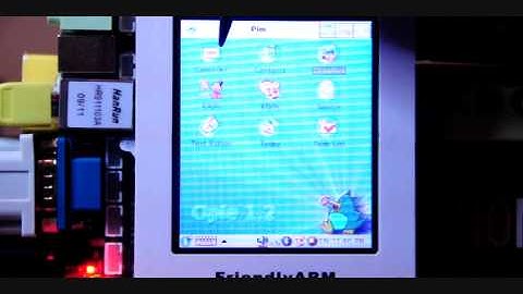 Opie 1.2 running on MINI2440 FriendlyARM