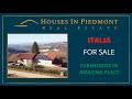 Farmhouse in The Langhe For Sale