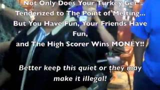 Tenderizing The Thanksgiving Turkey at BJs Bingo in Fife