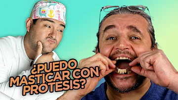 ¿Cómo se come un bocadillo con dentadura postiza?