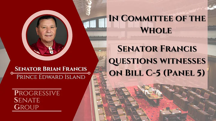 Senator Francis questions witnesses on Bill C-5 (Panel 5) - June 17, 2025 (English feed)