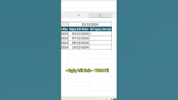 Công Cụ Đáng Tin Mẹo nhập ngày tháng tự động trong Excel Hiệu Quả Cao #exceltips #tinhoc #reels