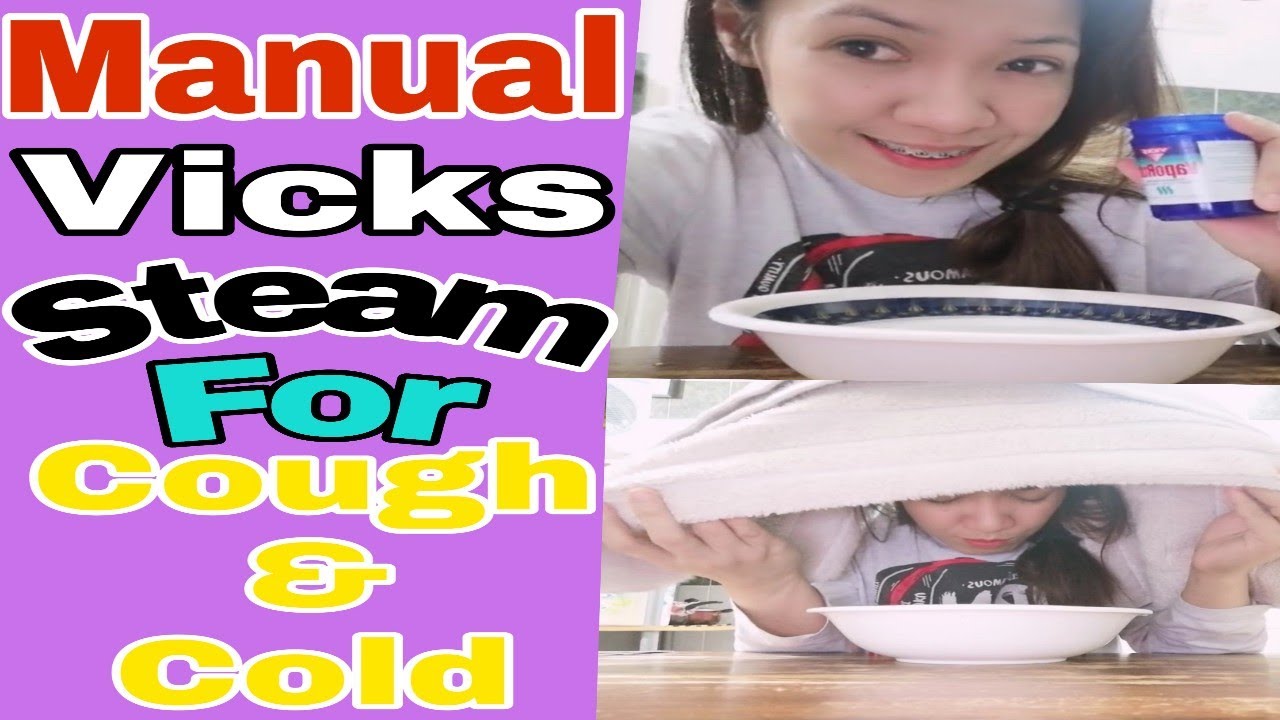 How to make vicks manual inhaler at home Home remedy for cough