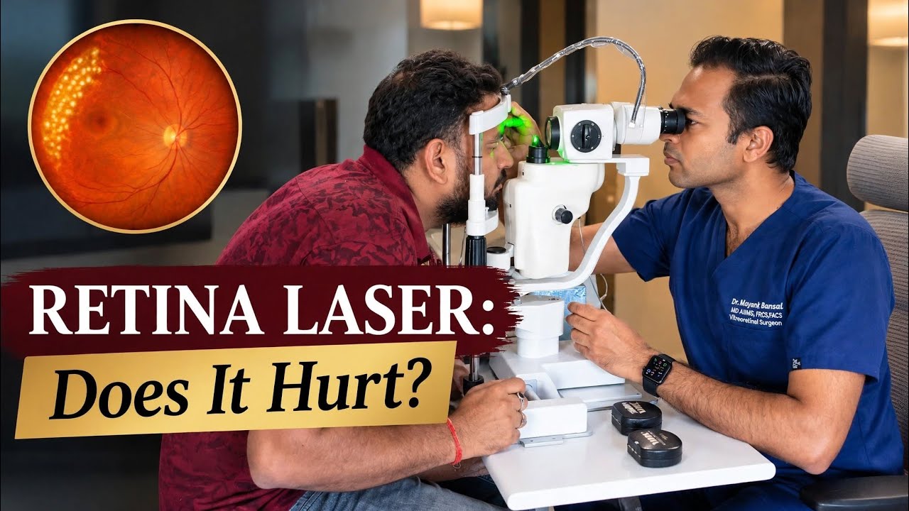 Retinal Laser Treatment Explained: Barrage vs PRP Laser | Does It Hurt? Floaters & Recovery
