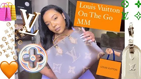 Louis Vuitton Bag! On The Go, size MM Review!!!!! 🛍🛍 #luxury #luxuryfashion #louisvuitton