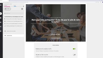 Comment relier des modules Teach Up entre eux et créer des liens vers d