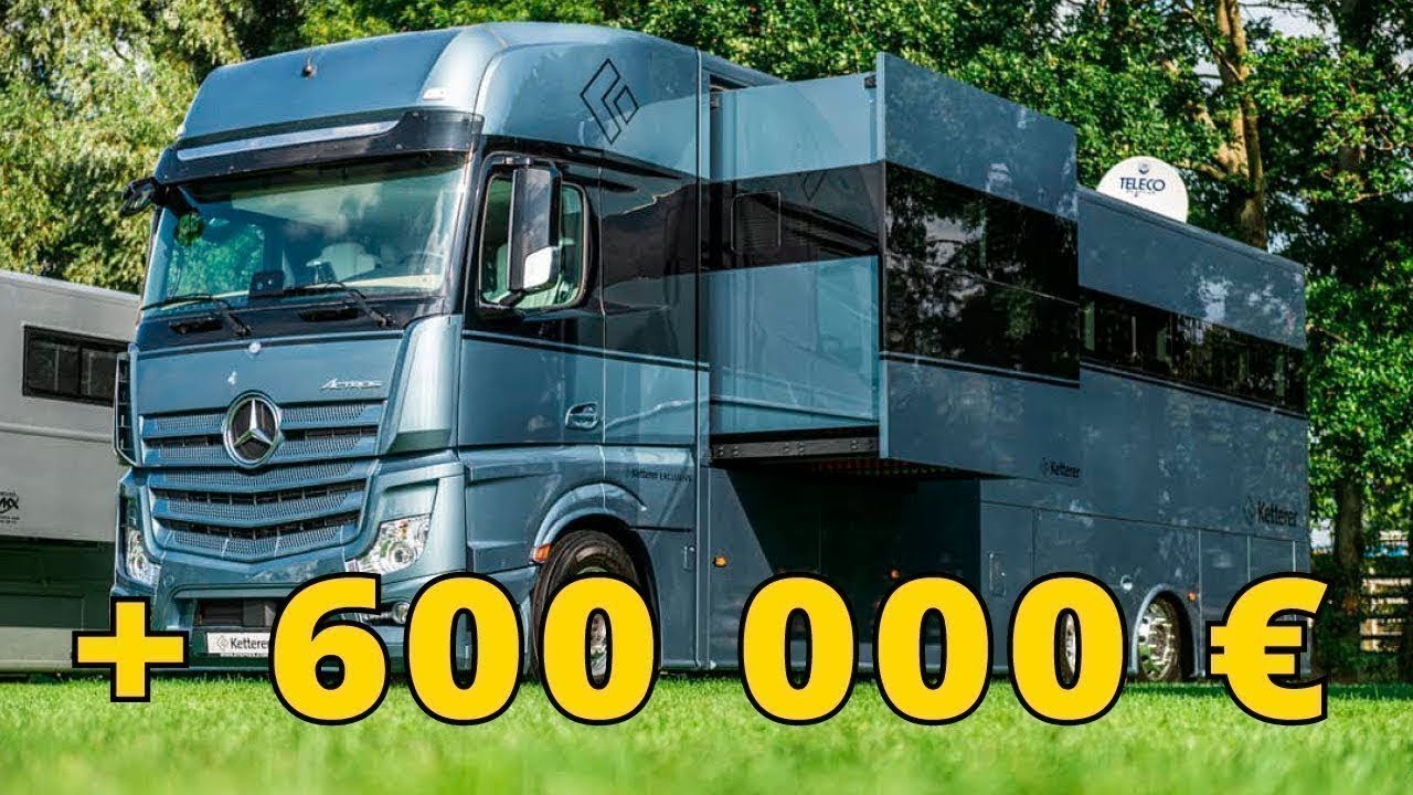 600,000 € a MOTORHOME ? 😮 (STX Motorhome + Loft Morelo truck) - YouTube