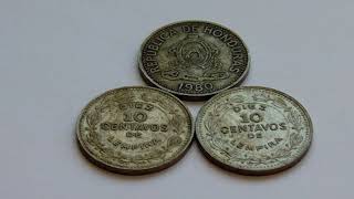 Old Republica De Honduras Coins