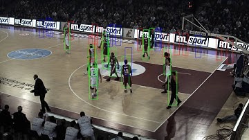 Players detection improved on Spiroudome (cam 4) using Random Ferns