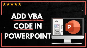 ✅🤓 How to ADD VBA CODE in POWERPOINT  🚀✨😱✅