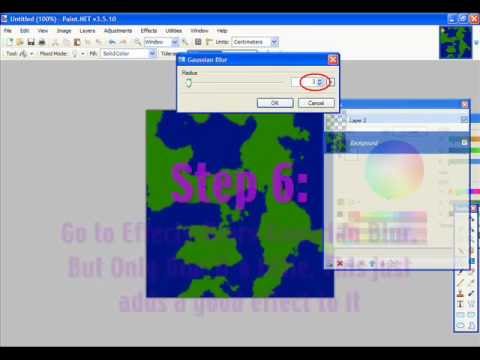How to Make a Planet on paint.NET; Step-By-Step.
