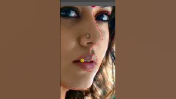 Vector portrait illustration #shorts