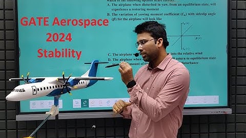 Directional Static Stability | GATE Aerospace Lectures | GATE Aerospace Academy |GATE Aerospace 2024