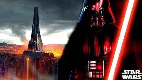 Why Darth Vader Built 9 Castles on Mustafar! - Star Wars Explained