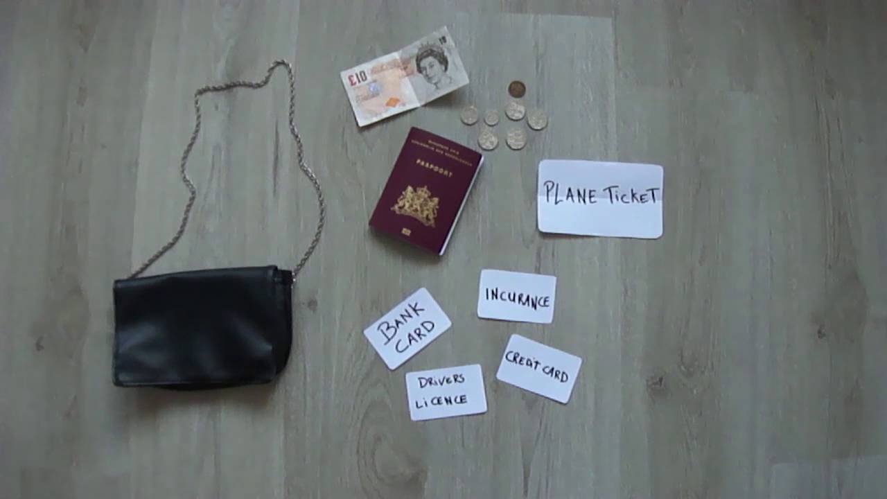 WHAT'S IN MY TRAVEL WALLET! packing guide YouTube