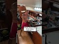 Ever tried cooking in hurricane winds on a boat?! ⛴️🥴🌊                   🎥: Andries Bik via ViralHog