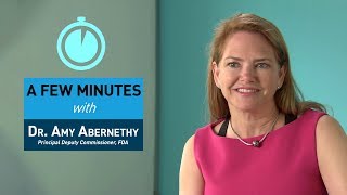 A Few Minutes with Dr. Amy Abernethy